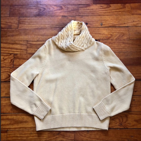 EUC VTG 80s Canary Yellow Knit Jeanne Pierre Sweater - Picture 2 of 14